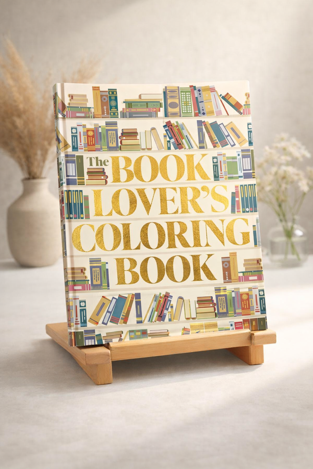 The Book Lover's Coloring Book