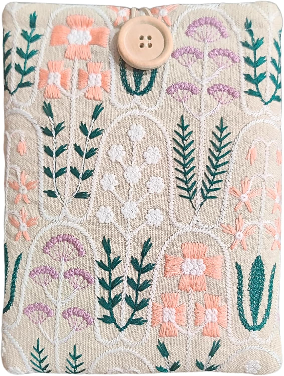 Embroidered E-Reader Sleeve